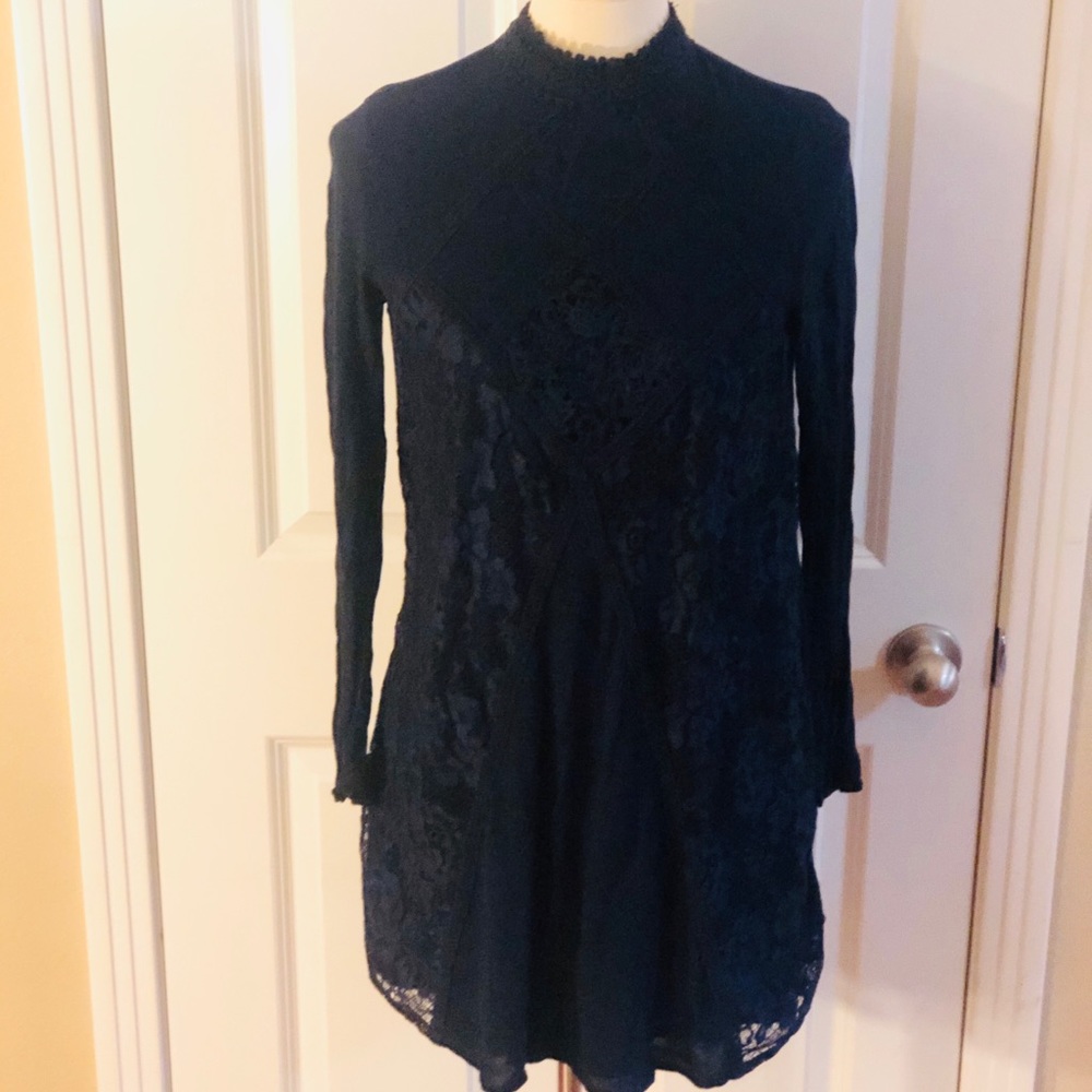 Navy blue tunic